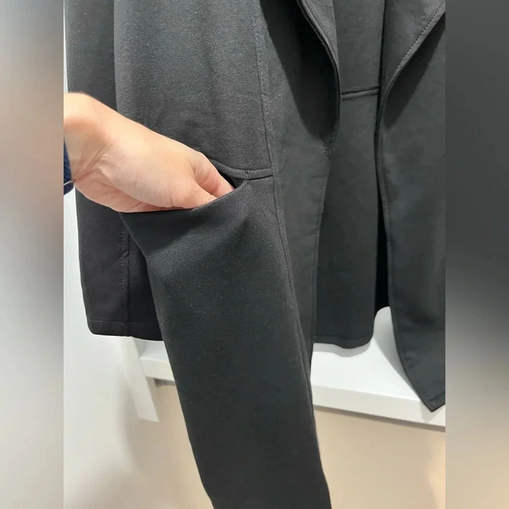 Max Studio Black Blazer Jacket Size 1X New With Tags
